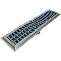 Imc Teddy Foodservice Equip IMC Floor Water Receptacle with Fiberglass Grating & 1 Center Drain FWR-36-PFG